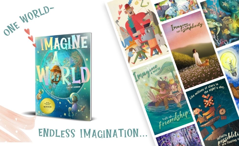 Imagine A World: Full of Wonder Hardcover Book