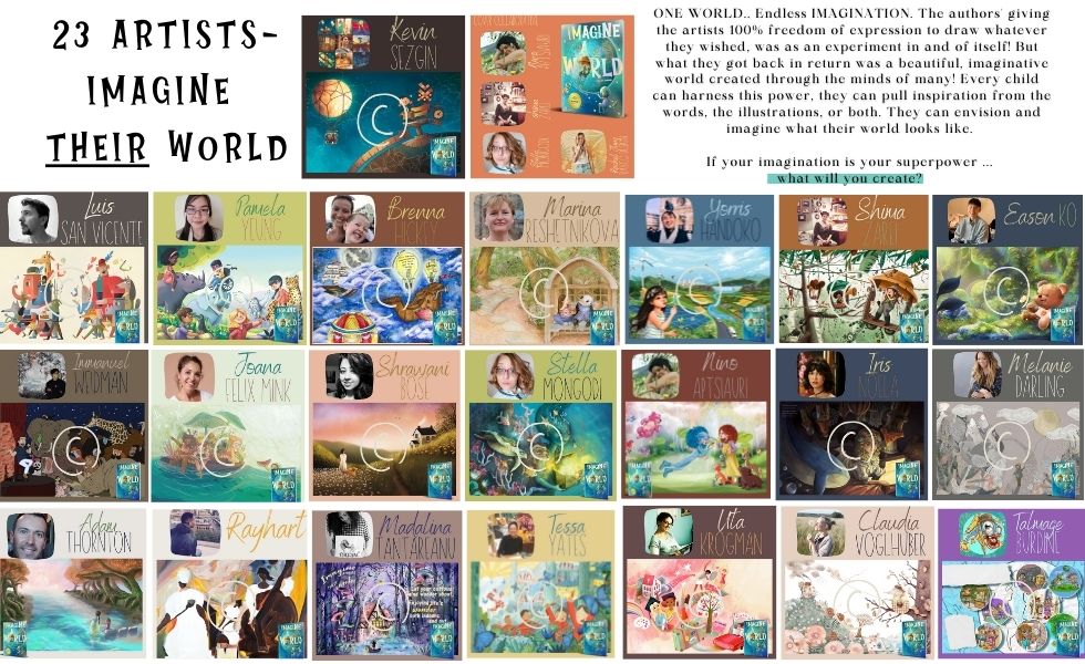 Imagine A World: Full of Wonder Hardcover Book