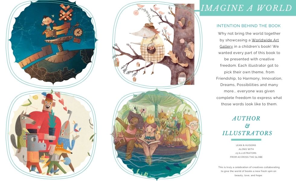 Imagine A World: Full of Wonder Hardcover Book