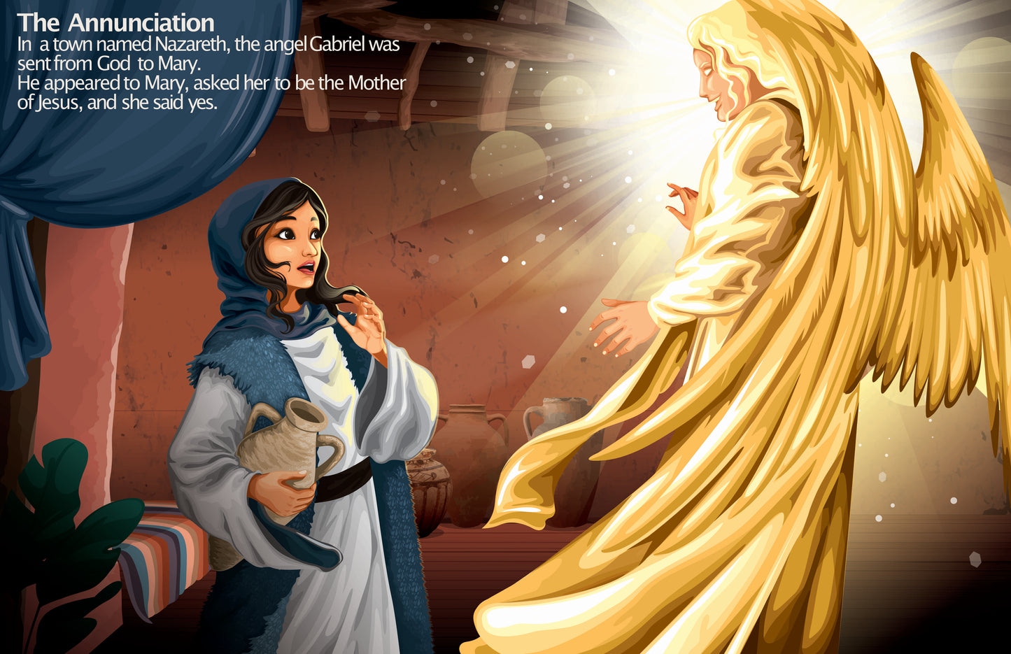 Mysteries of The Holy Rosary: The Life of Jesus and Mary